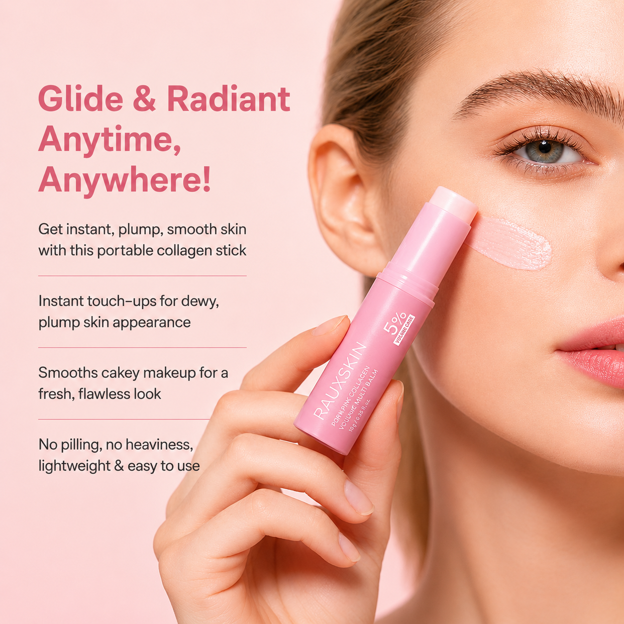 RauxSkin™ PDRN Collagen Glow Stick